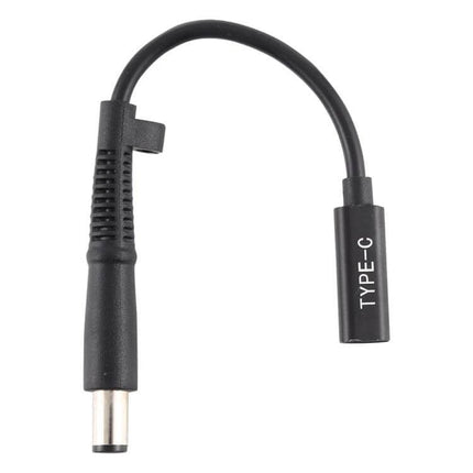 USB-C Adapter Charger Cable for HP Laptops and Devices — compact Type-C to HP barrel charging adapter cable