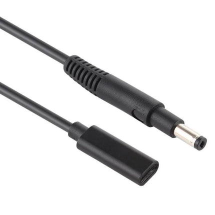 USB-C to 4.8mm Power Adapter Charger Cable for Devices, compact 19.5cm lightweight 12g travel-friendly charging cable