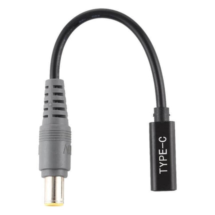 USB-C to 7.9 x 5.5mm Charger Cable for Device Charging - compact 17.5cm adapter cable with Type-C to 7.9x5.5mm barrel connector