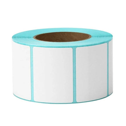 80mm x 40mm Self-Adhesive Thermal Labels for Barcode Use roll of blank white labels for shipping and inventory management