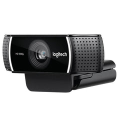 Cámara web Logitech C922 HD 1080P con enfoque automático y 2 micrófonos omnidireccionales