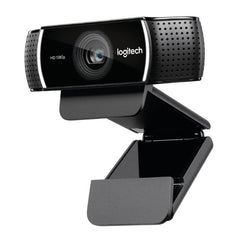 Webcam Logitech C922 HD 1080P à mise au point automatique avec 2 microphones omnidirectionnels