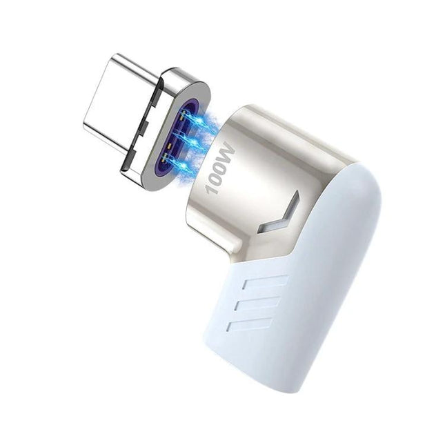 Essential Magnetic Adapter for Everyday Device Charging – Type-C magnetic connector that snaps on to reduce port wear and prevent accidental disconnections