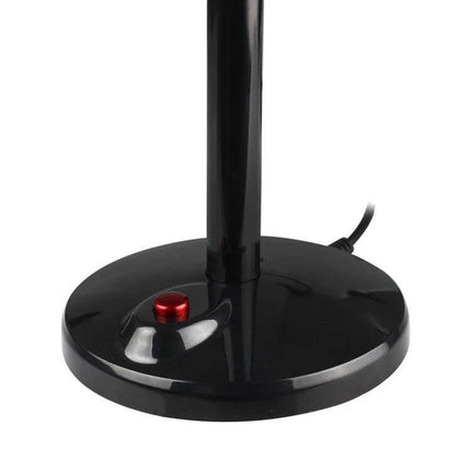 360-Degree Rotatable USB Microphone for Video Conferences on black rotatable stand with red mute button and USB cable