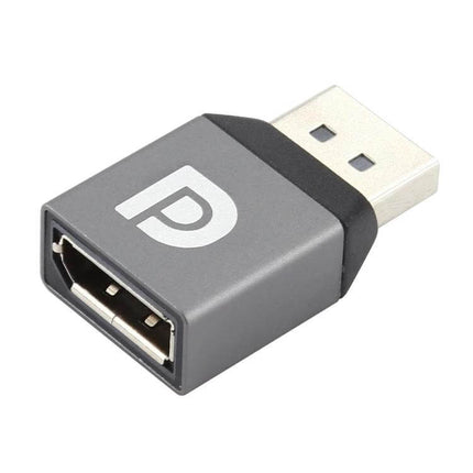 Display Port Female to Male Adapter for Connecting Devices Easily - compact aluminum alloy DP female-to-male adapter for monitors and laptops