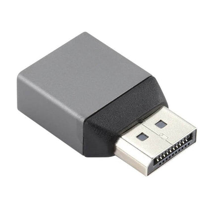 Display Port Female to Male Adapter for Connecting Devices Easily, compact aluminum alloy DisplayPort extender for monitors and laptops