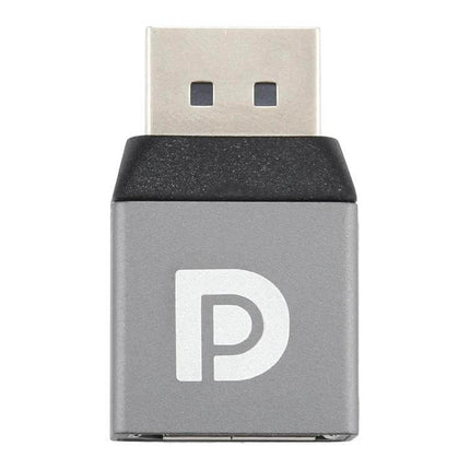 Display Port Female to Male Adapter for Connecting Devices Easily - aluminum alloy DisplayPort adapter for computers and monitors