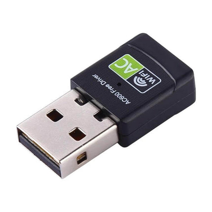 Dual Band USB WiFi Adapter for Wireless Internet Connectivity - compact USB WiFi dongle for upgrading laptops and desktops