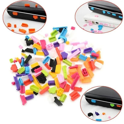 Universal 13-in-1 Silicone Anti-Dust Plugs for Laptop Protection