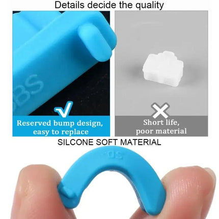 Universal 13-in-1 Silicone Anti-Dust Plugs for Laptop Protection