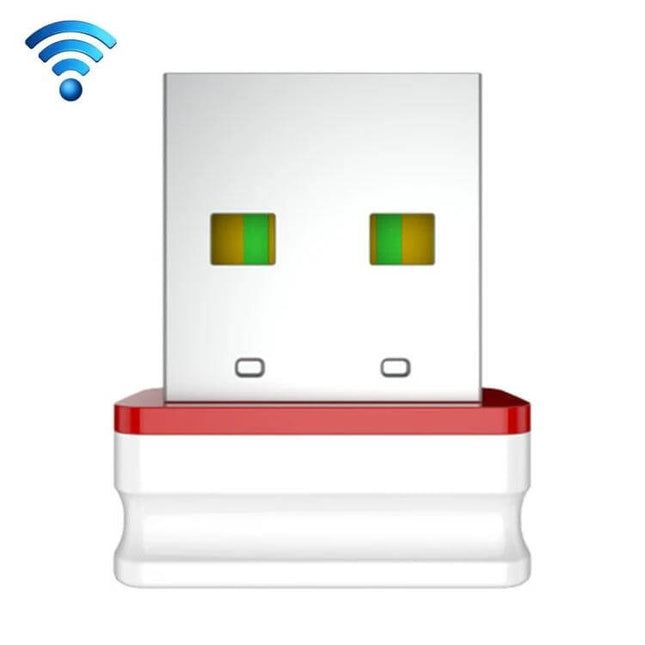COMFAST Plug and Play Mini Wireless USB WiFi Adapter compact red-white nano USB adapter for portable hotspot sharing