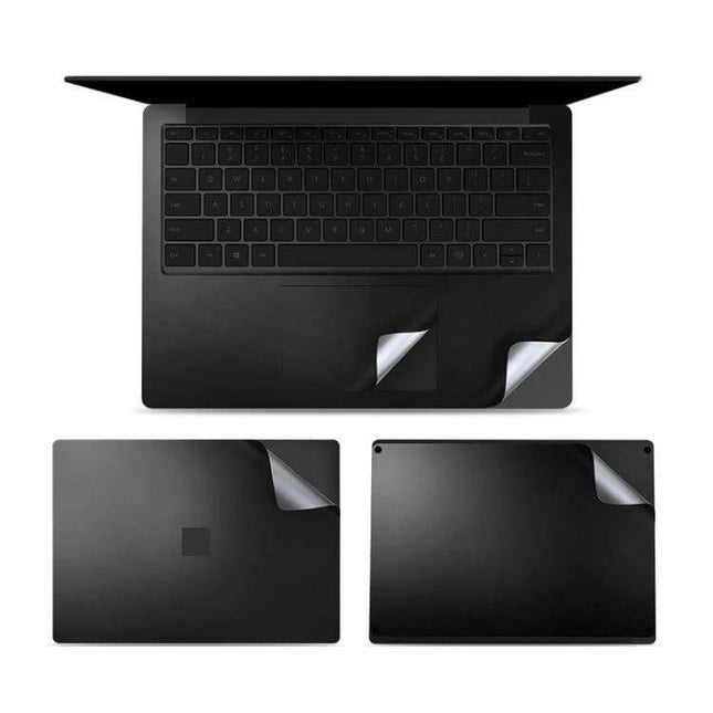 Protective Film and Sticker Set for Microsoft Surface Laptop 3, 13.5 Inch – matte black keyboard and case protectors preventing scratches