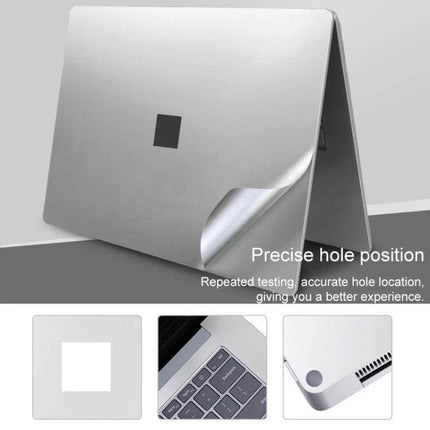 Protective Film and Sticker Set for Microsoft Surface Laptop 3, 13.5 Inch - clear scratch protection with precise cutouts