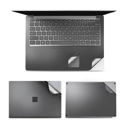 Protective Film and Sticker Set for Microsoft Surface Laptop 3, 13.5 Inch - clear scratch protection kit for top keyboard trackpad and bottom