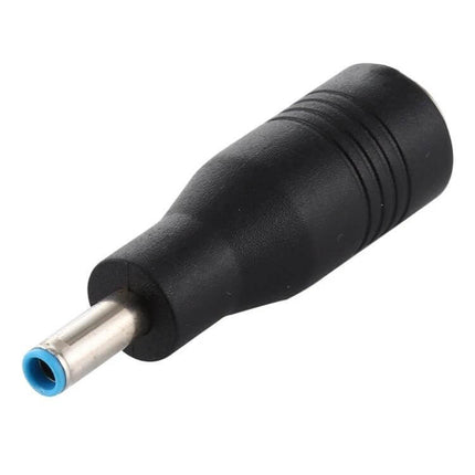 HP Compatible Female to Male Power Adapter Connector for Devices - compact black plug adapter for HP laptops and peripherals, plug-and-play