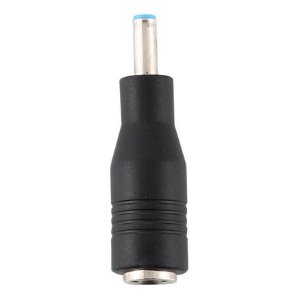 HP Compatible Female to Male Power Adapter Connector for Devices - black plug adapter for HP laptops and peripherals, plug-and-play travel replacement