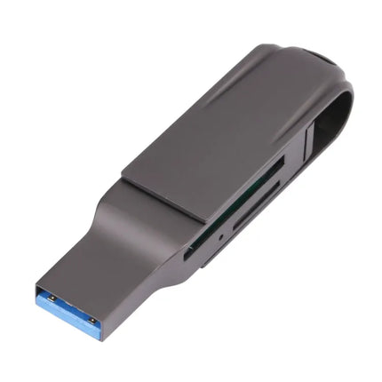 Compact USB-C to USB 3.0 Card Reader for Easy File Transfer