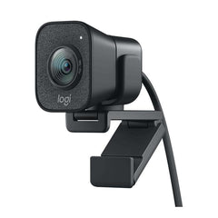 Logitech StreamCam Webcam de jeu Full HD 1080P / 60 ips avec mise au point automatique Port USB-C / Type-C pour diffusion en direct, microphone intégré