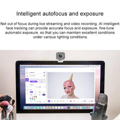 Logitech StreamCam 1080P Full HD USB-C Live Streaming Webcam with Auto Focus and Built-in Microphone