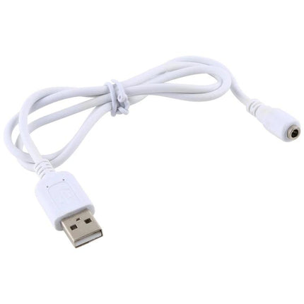 Versatile Cable for Everyday Device Charging and Travel Needs – white USB charging cable with adapter for travel and home use