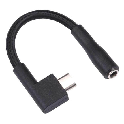 Compact 8.5cm Power Cable for Razer Device Connections via DC Port - short 3-pin braided cable for tidy gaming setups