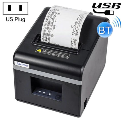 Xprinter N160II Thermal Receipt Printer with USB and Bluetooth printing receipts for small retail and food service with USB and Bluetooth connectivity