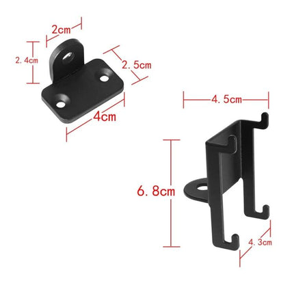 Wall Mount Bracket For Compact Wall Speakers For Living Room black metal bracket for Bose Virtually Invisible 300