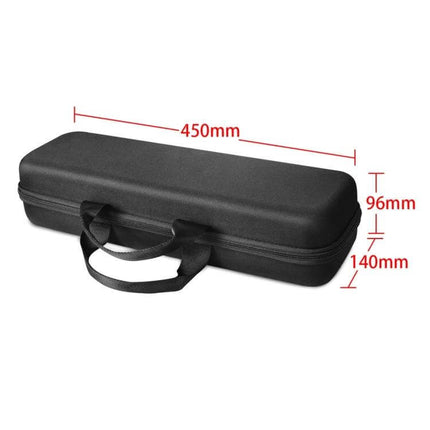 Airstrait Hair Straightener Storage Bag Portable Travel Case black hard-shell padded case 450mm x 140mm x 96mm with handles