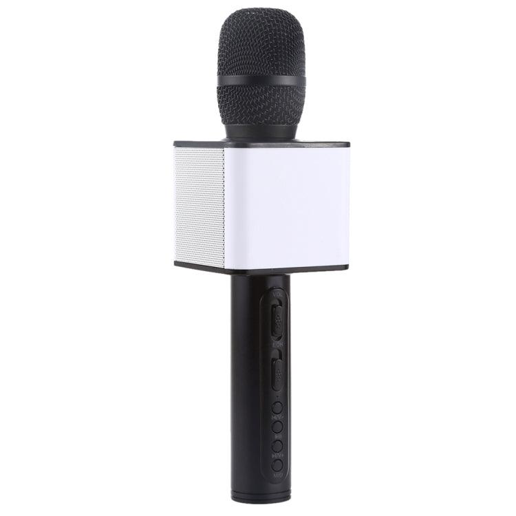 Bluetooth Wireless Handheld Karaoke Microphone with Dual Speakers and High Sound Quality Black