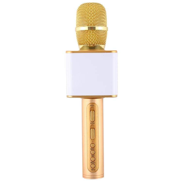 Bluetooth Wireless Handheld Karaoke Microphone with Dual Speakers and High Sound Quality