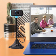 High-Resolution 4MP USB 2.0 Webcam with Built-in Microphone for Desktop and Laptop