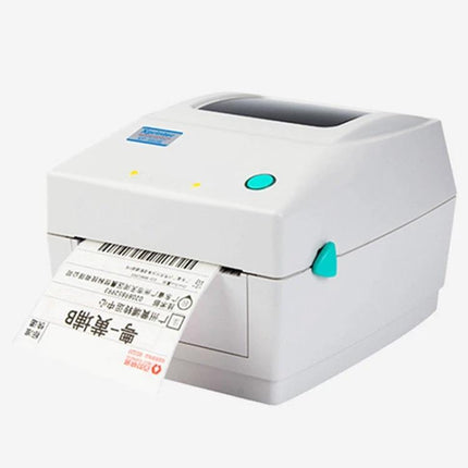 Xprinter XP-460B Thermal Barcode Printer for Everyday Labeling printing inventory and shipping labels in a small business or home office