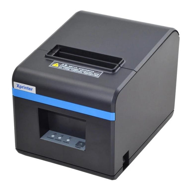 Xprinter XP-N160II Thermal Printer for Barcode Applications black thermal label and receipt printer for retail and warehouse use
