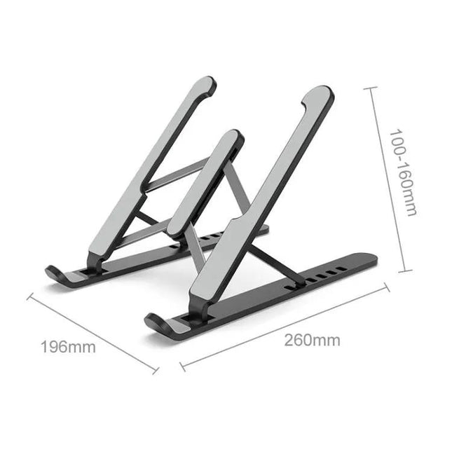 Foldable Adjustable Laptop Stand for Home and Office Use