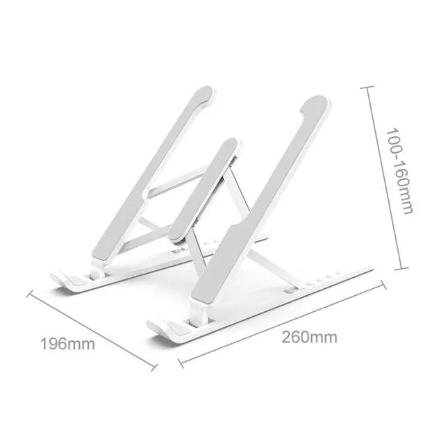 Foldable Adjustable Laptop Stand for Home and Office Use