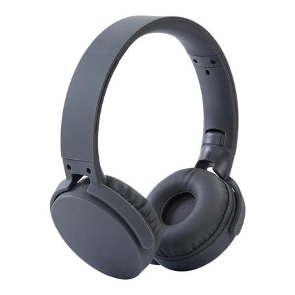 Folding Bluetooth Headphones For Commuting And Home Use black wireless folding over-ear headphones with padded earcups