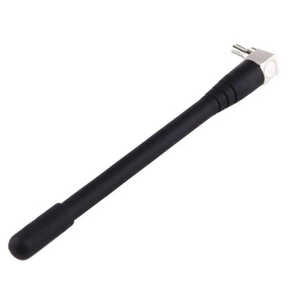 3dBi Gain 4G Antenna for Indoor Signal Improvement – compact black indoor antenna with right-angle connector for boosted 4G reception