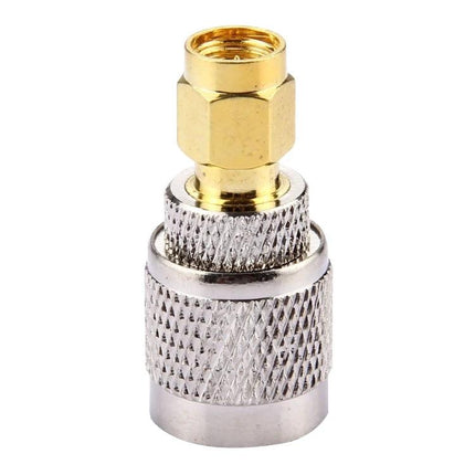 Pack of 2 TNC Male to SMA Male Connectors for Antenna Links — gold-plated adapter for antennas, Wi‑Fi, ham radio and IoT cable connections