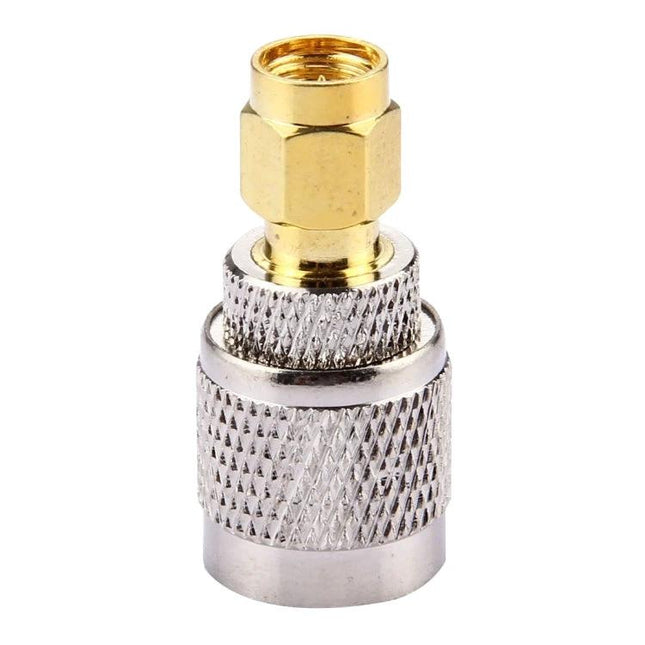 Pack of 2 TNC Male to SMA Male Connectors for Antenna Links — gold-plated adapter for antennas, Wi‑Fi, ham radio and IoT cable connections