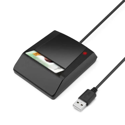 Rocketek USB Smart Card Reader for CAC, IC, and SIM Cards