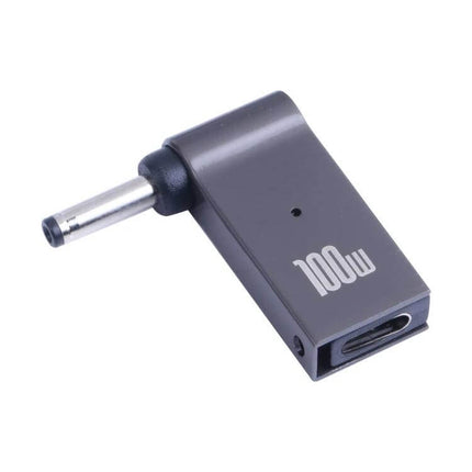 Compact USB-C to DC Adapter for Laptop Charging - compact 100W USB-C to DC tip converter for travel and everyday laptop charging
