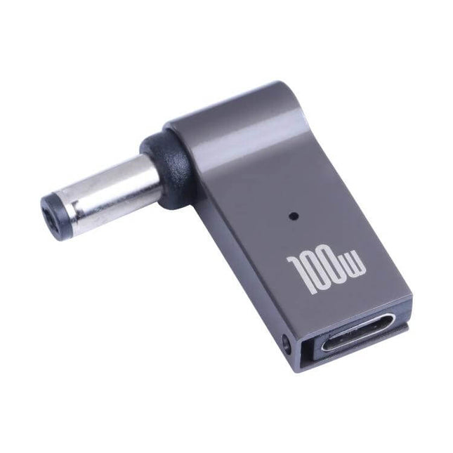 USB-C to DC Charging Adapter for Laptops and Portable Devices USB‑C to DC 100W compact travel charger adapter