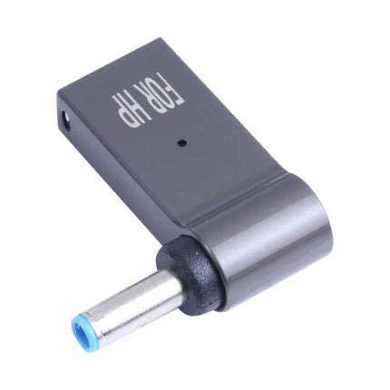 100W USB-C to DC Charging Adapter for Laptop Power Needs USB-C to DC 100W grey inline adapter for travel and meetings