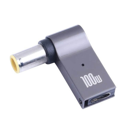 100W USB-C to DC Charging Adapter for Lenovo Laptops - compact 100W USB-C to DC laptop charging dongle for travel and on-the-go power