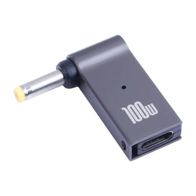 Compact USB-C to DC Adapter for Lenovo Laptop Charging — compact USB-C to DC converter plug for on-the-go Lenovo laptop charging