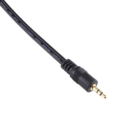 Adapter Cable for Linking Devices to Audio Mixers in Daily Use - 3.5mm TRS to male XLR cable for laptop smartphone podcasts and home recordings