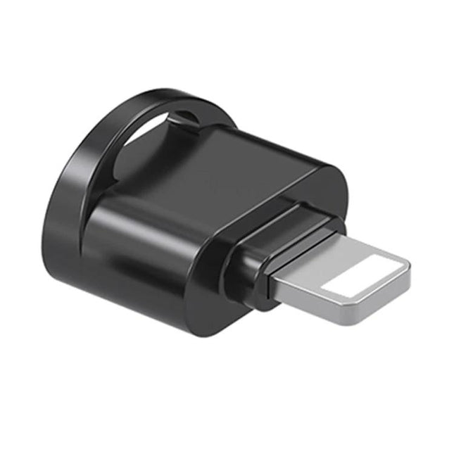 Handy Adapter for Mobile Device Storage on the Go - compact 8 Pin TF card plug-and-play storage expansion for photos and music