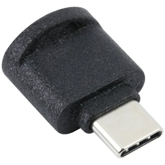 Compact USB-C Adapter for Daily TF Card Access on Devices, compact black USB-C TF card reader plug-and-play