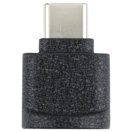 Compact USB-C Adapter for Daily TF Card Access on Devices — black compact USB-C TF card plug-and-play reader