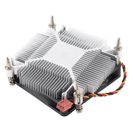 CoolAge Hydraulic Bearing CPU Cooling Fan for Intel Desktops compact low-noise heatsink and fan assembly for improved airflow and heat dissipation